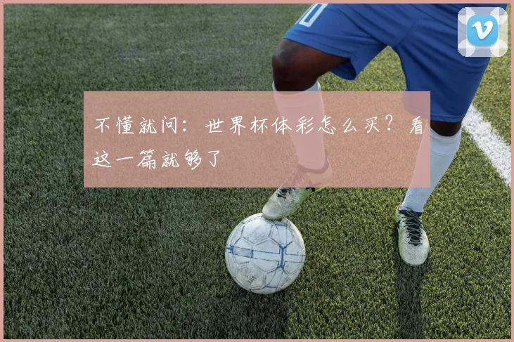 不懂就问：世界杯体彩怎么买？看这一篇就够了